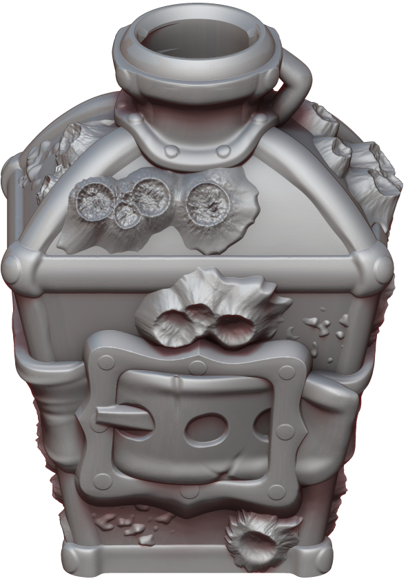 Ars Moriendi - Mythic Potion Dice Holder - Ocean - DnD/TTRPG/Roleplaying/Wargames - Helios3DPrinting