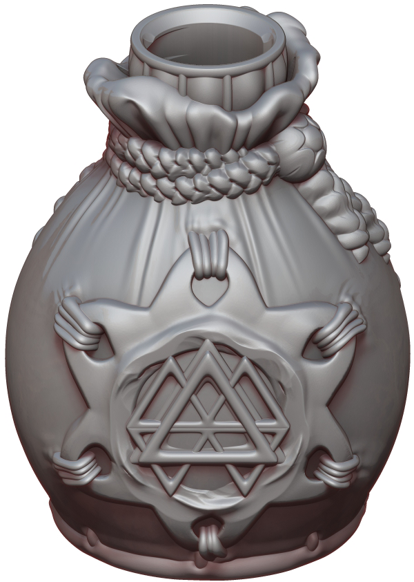 Ars Moriendi - Mythic Potion Dice Holder - Invisibility - DnD/TTRPG/Roleplaying/Wargames - Helios3DPrinting