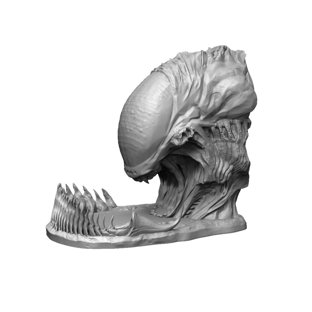 Possibly Cool Dice Tower - Xenomorph - DnD/TTRPG/Roleplaying/Wargames