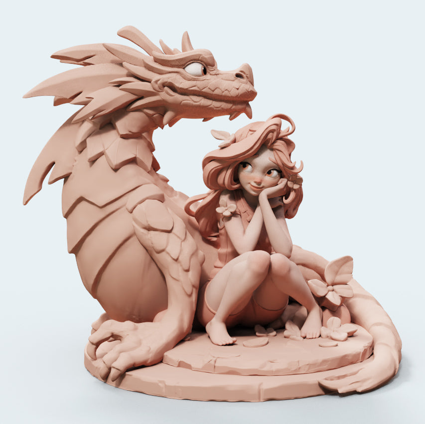 Female Miniatures - Iriel - 5 Poses - 32/75mm Pin Up/Figure/Model/Diorama - Helios3DPrinting