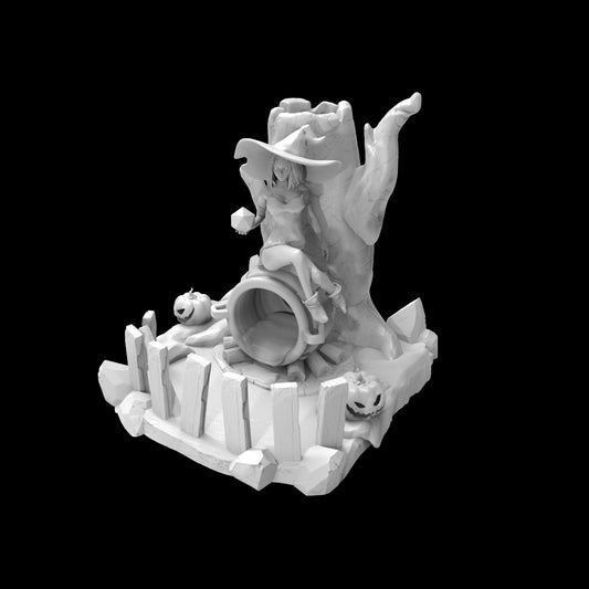 Possibly Cool Dice Tower - Witch #2 - DnD/TTRPG/Roleplaying/Wargames