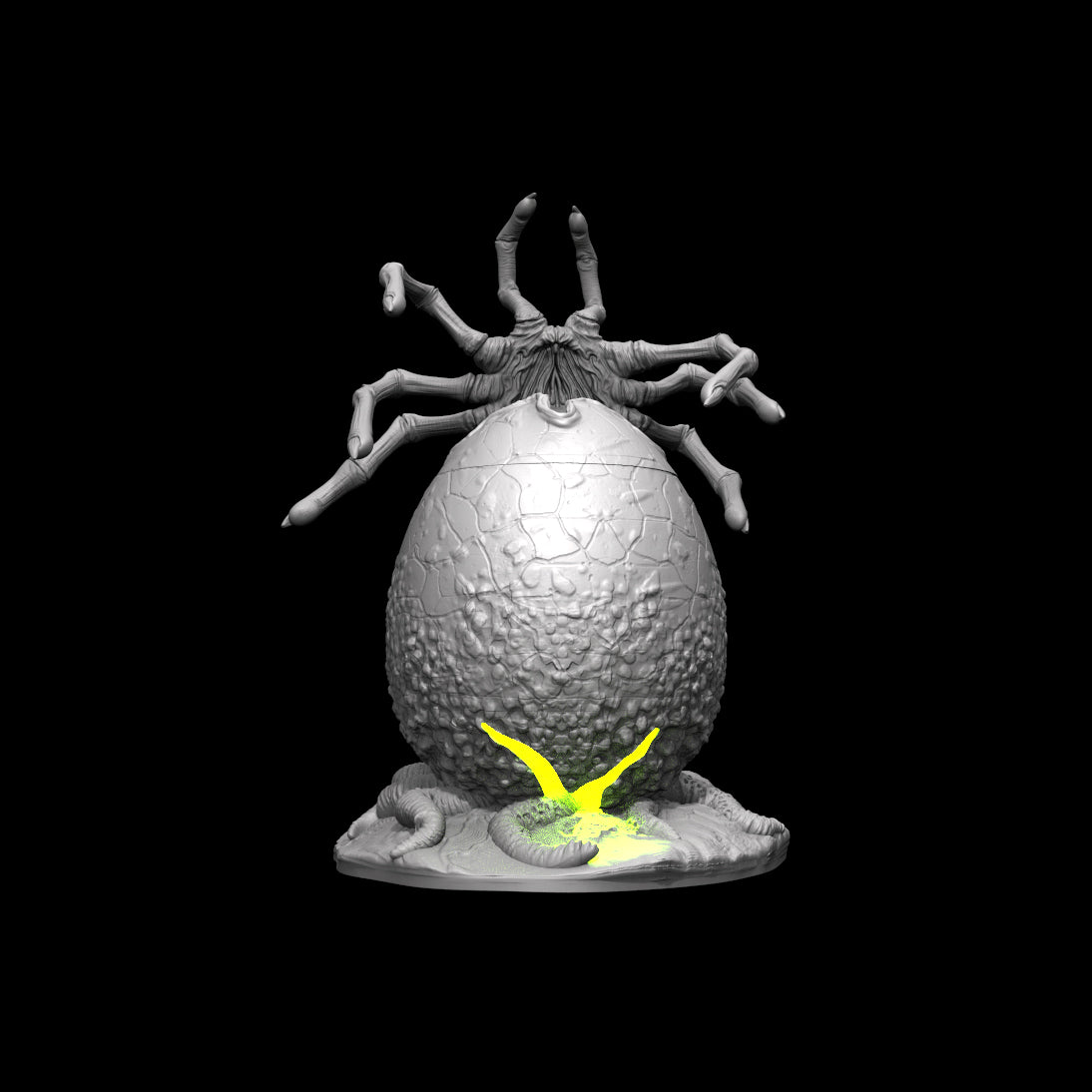 Possibly Cool Dice Box/Case - Alien Egg - DnD/TTRPG/Roleplaying/Wargames
