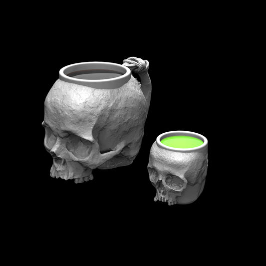 Possibly Cool Mug - Skull - DnD/TTRPG/Roleplaying/Wargames