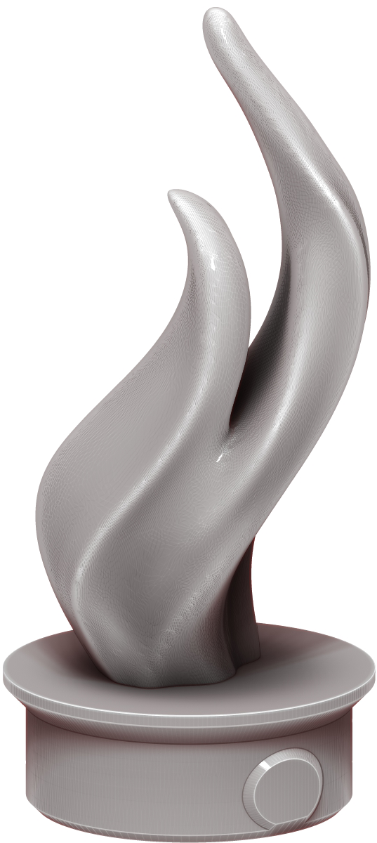 Ars Moriendi - Mythic Potion Dice Holder - Fire Giant Strength - DnD/TTRPG/Roleplaying/Wargames - Helios3DPrinting