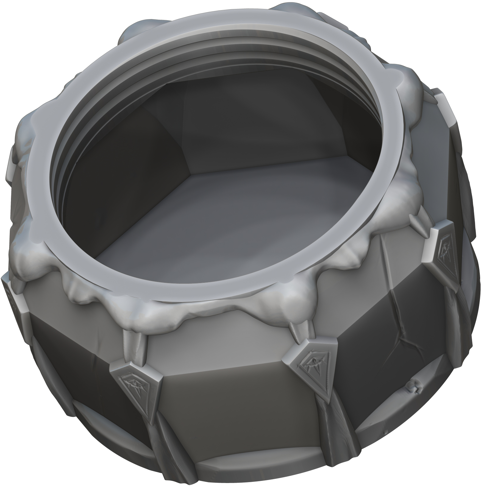 Ars Moriendi - Mythic Dice Box - Lich - DnD/TTRPG/Roleplaying/Wargames - Helios3DPrinting