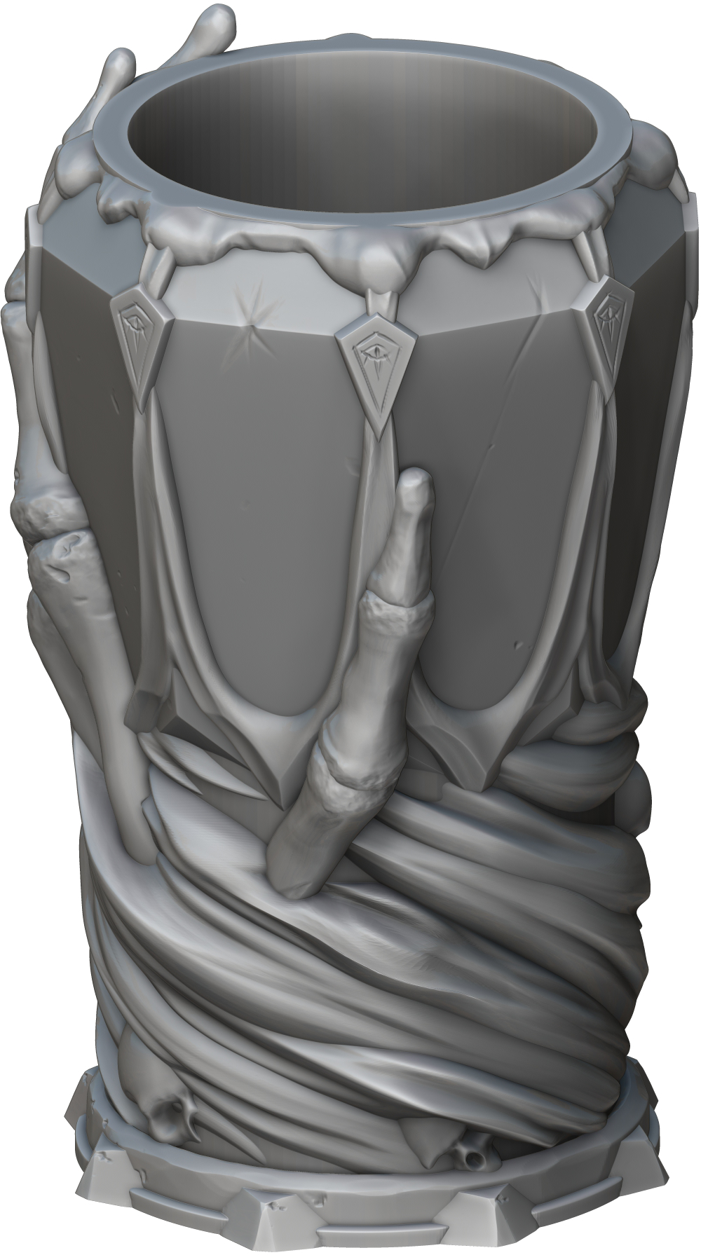 Ars Moriendi - Mythic Mugs - Lich - DnD/TTRPG/Roleplaying/Wargames - Helios3DPrinting