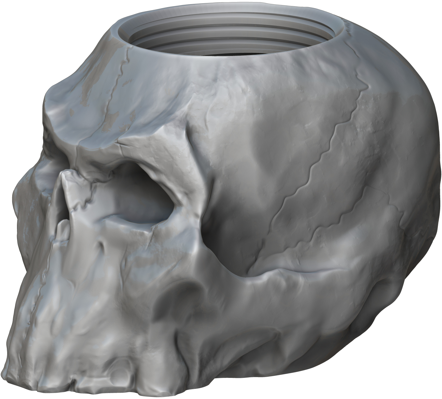 Ars Moriendi - Mythic Dice Box - Orc Skull - DnD/TTRPG/Roleplaying/Wargames - Helios3DPrinting