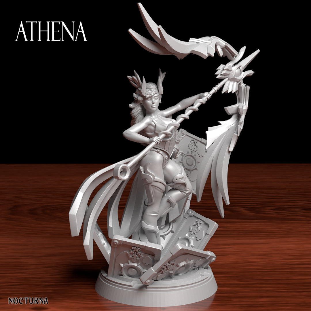 Nocturna - Light and Dark - Athena - 75mm Pin Up/Figure/Model/Diorama