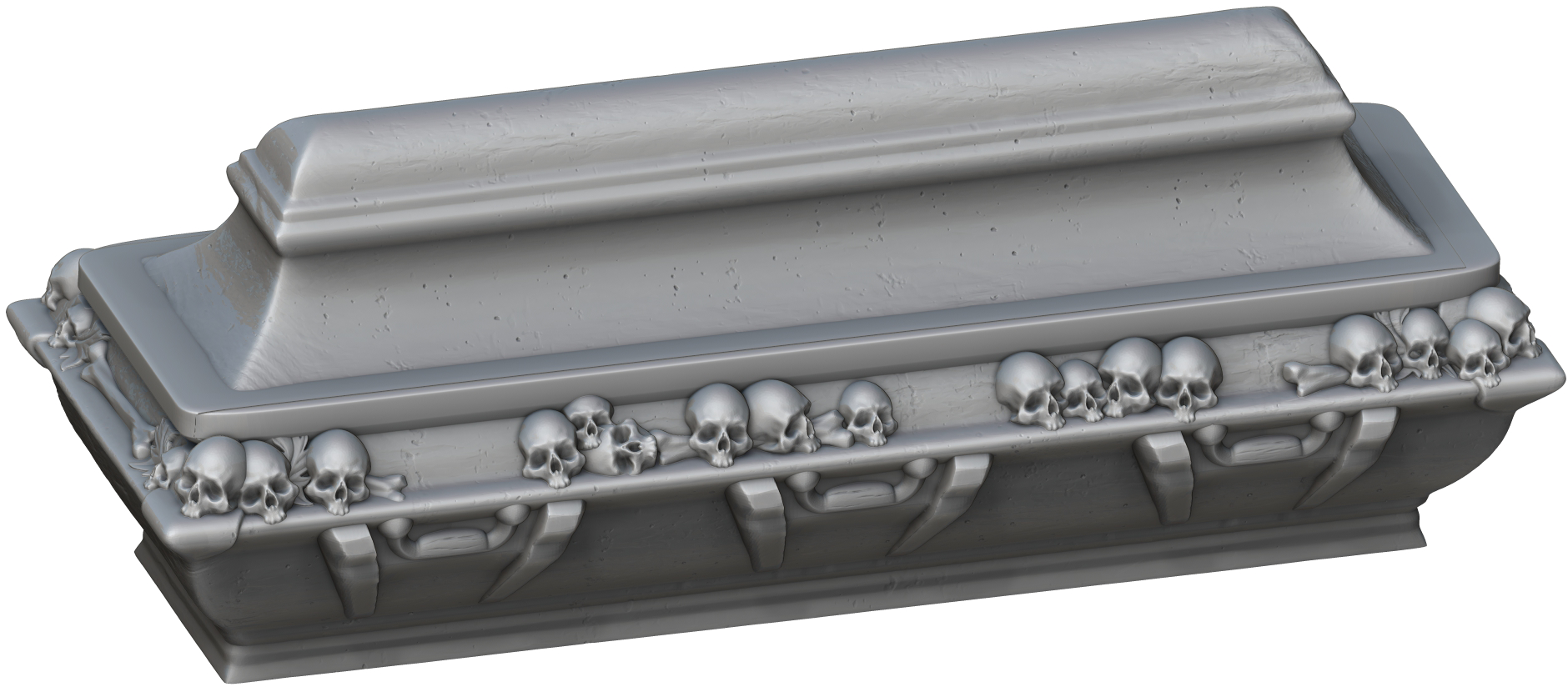 Ars Moriendi - Mythic Dice Box - Casket - DnD/TTRPG/Roleplaying/Wargames - Helios3DPrinting