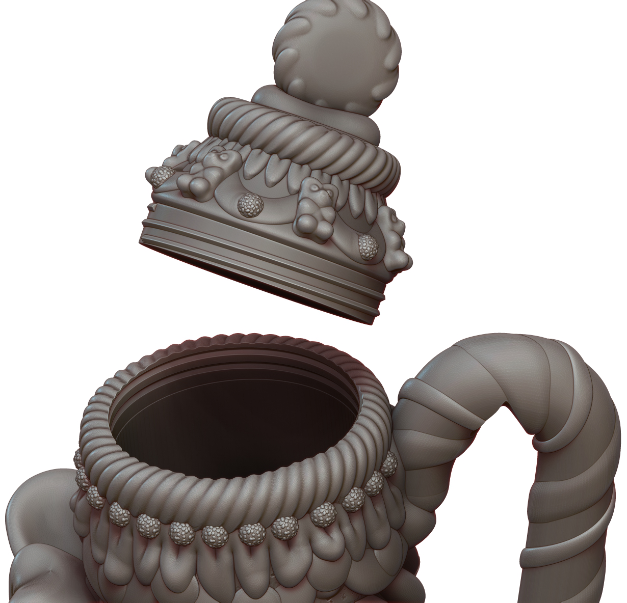 Ars Moriendi - Mythic Mugs - Gingerbread - DnD/TTRPG/Roleplaying/Wargames - Helios3DPrinting