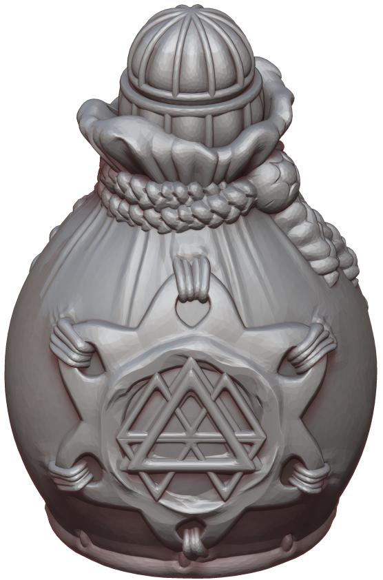 Ars Moriendi - Mythic Potion Dice Holder - Invisibility - DnD/TTRPG/Roleplaying/Wargames - Helios3DPrinting