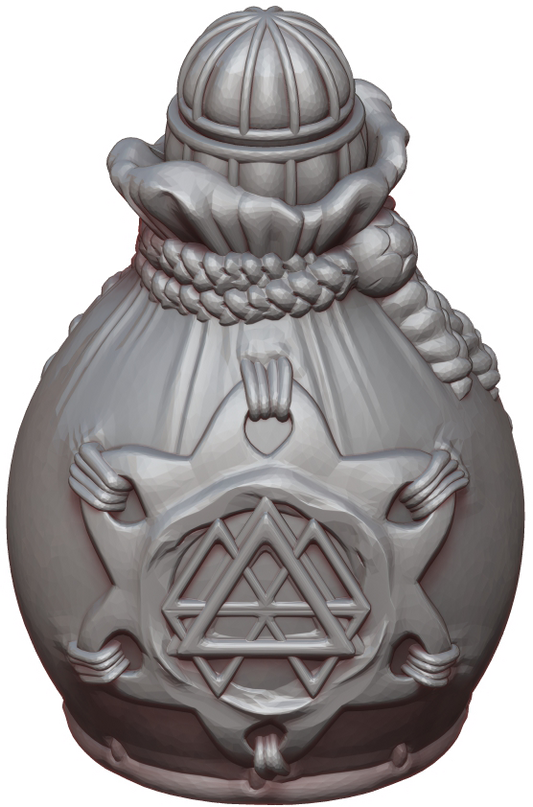 Ars Moriendi - Mythic Potion Dice Holder - Invisibility - DnD/TTRPG/Roleplaying/Wargames - Helios3DPrinting