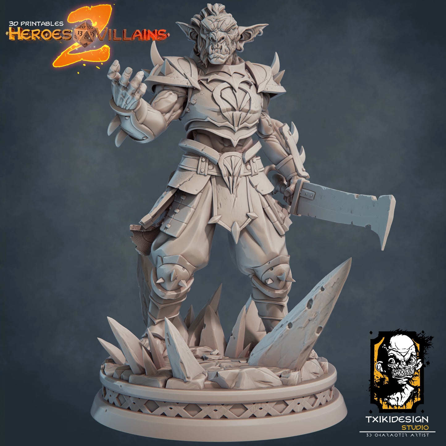 Javier Tejedor - Hobgoblin - DnD/TTRPG Figure/Miniature