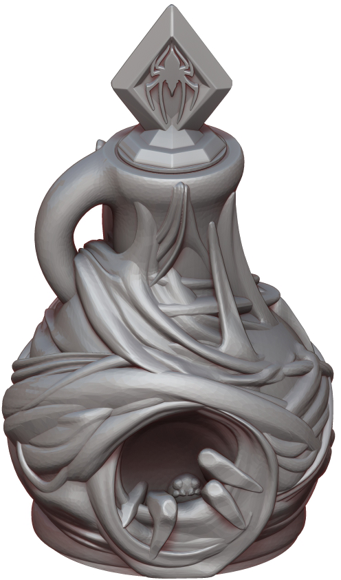 Ars Moriendi - Mythic Potion Dice Holder - Spider Climb - DnD/TTRPG/Roleplaying/Wargames - Helios3DPrinting