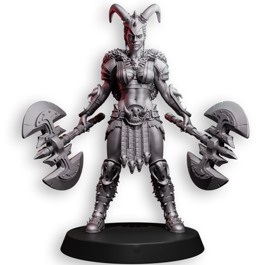 Lady Miniatures - Valka Skullcrusher #1 - 75mm Pin Up/Figure/Model/Diorama