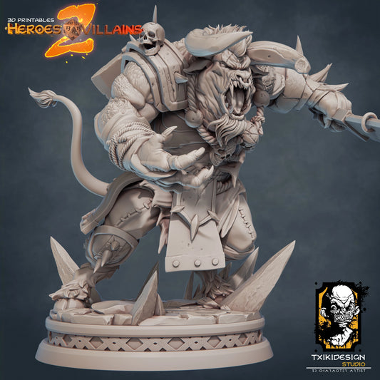 Javier Tejedor - Minotaur - DnD/TTRPG Figure/Miniature