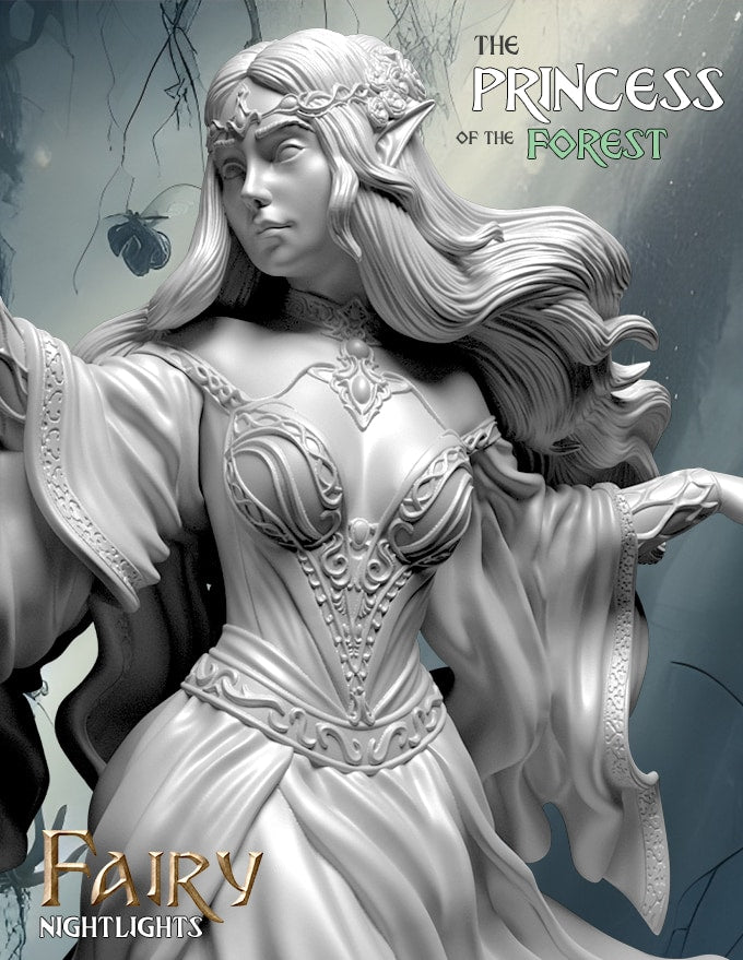 MiniArtCreations - Fairy Busts - Forest Princess - 75mm Pin Up/Figure/Model/Diorama