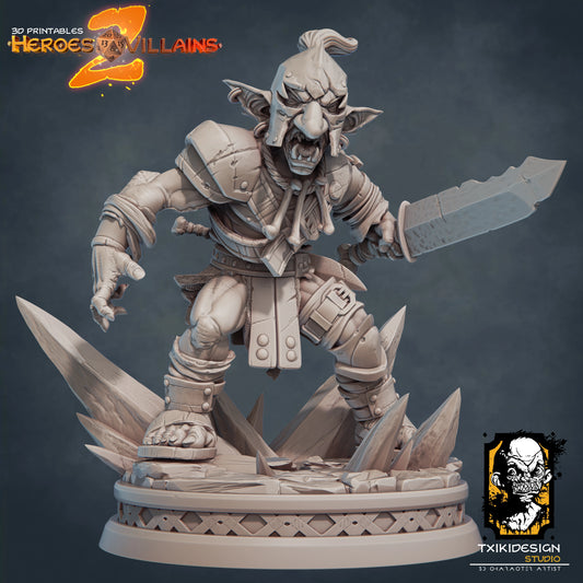Javier Tejedor - Goblin #1 - DnD/TTRPG Figure/Miniature