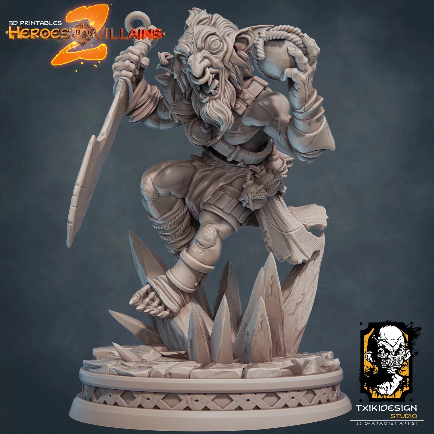 Javier Tejedor - Goblin #2 - DnD/TTRPG Figure/Miniature