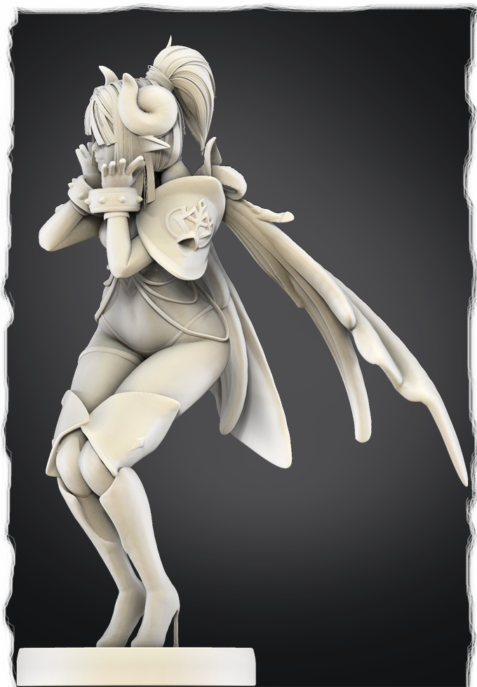 MikleJane - Idol Girl #3 - 75mm Pin Up/Figure/Model/Diorama