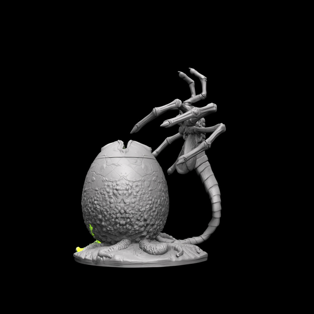 Possibly Cool Dice Box/Case - Alien Egg - DnD/TTRPG/Roleplaying/Wargames