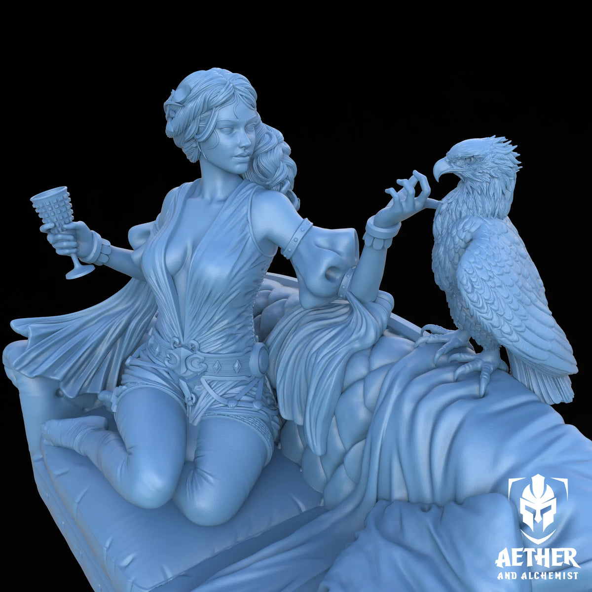 Aether & Alchemist - Aphrodite - 75mm Pin Up/Figure/Model/Diorama