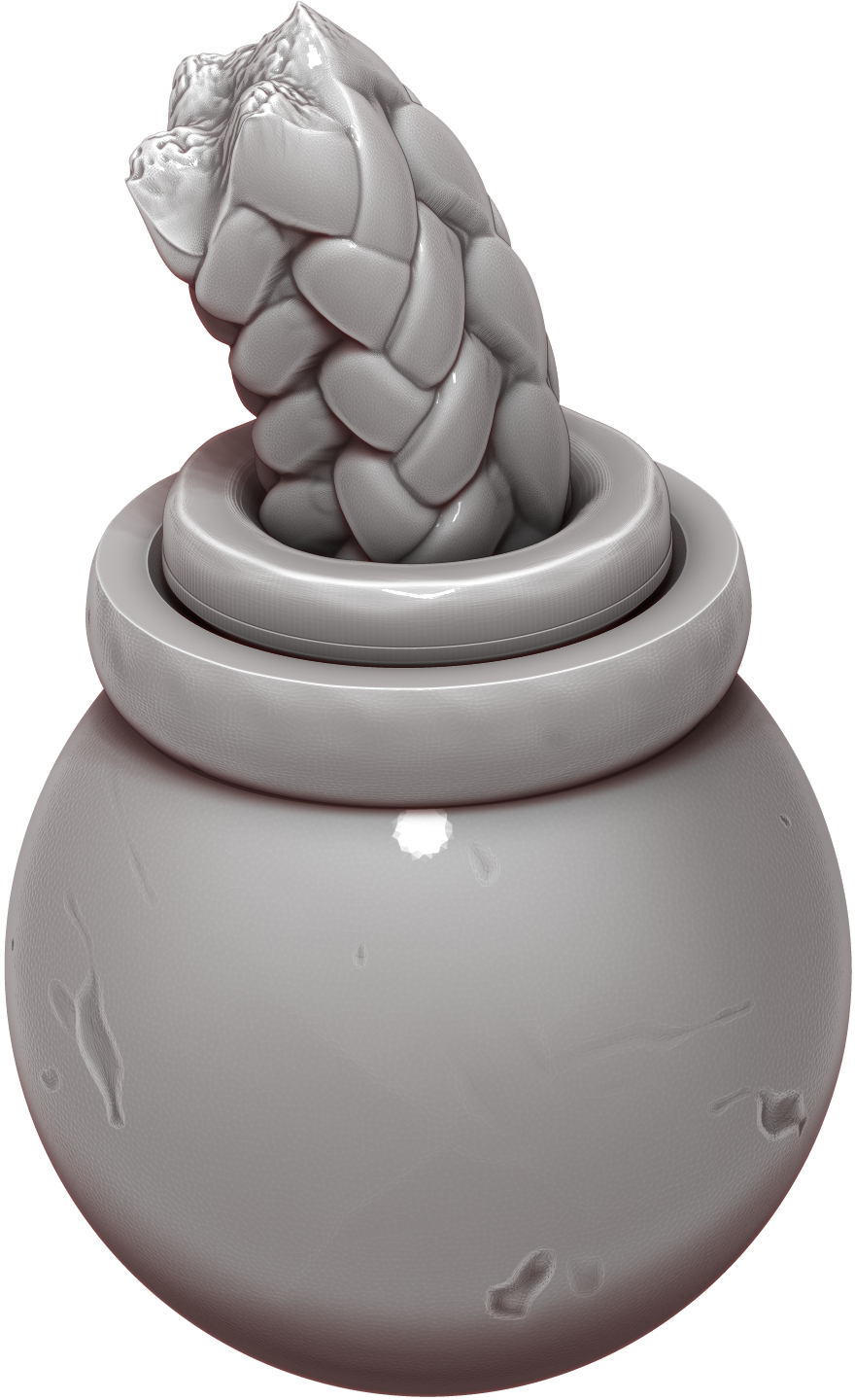 Ars Moriendi - Tiny Potions Dice Holder - Bomb #1 - DnD/TTRPG/Roleplaying/Wargames - Helios3DPrinting