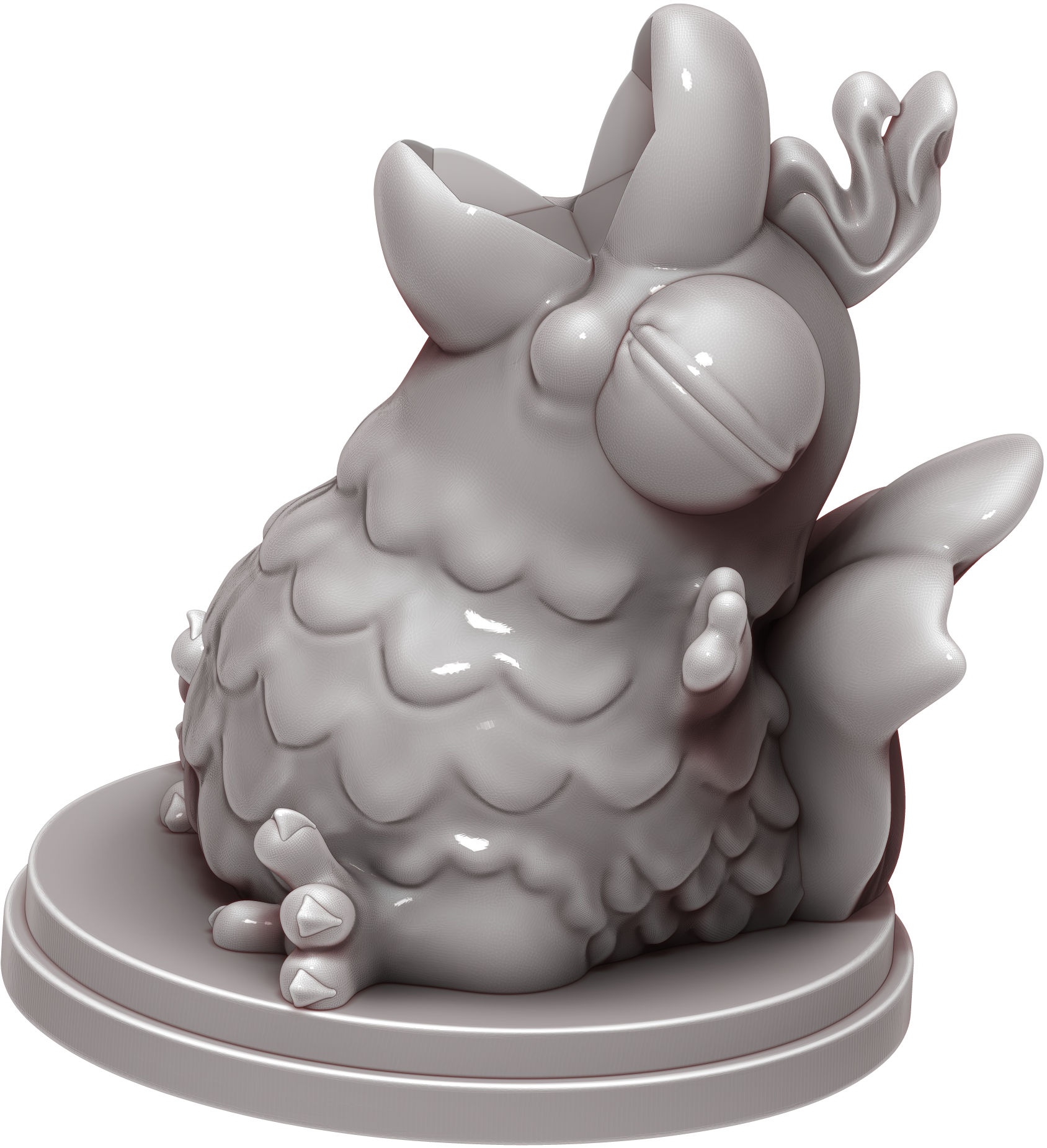 Ars Moriendi - Dice Guardian - Baby Phoenix - DnD/TTRPG/Roleplaying/Wargames - Helios3DPrinting