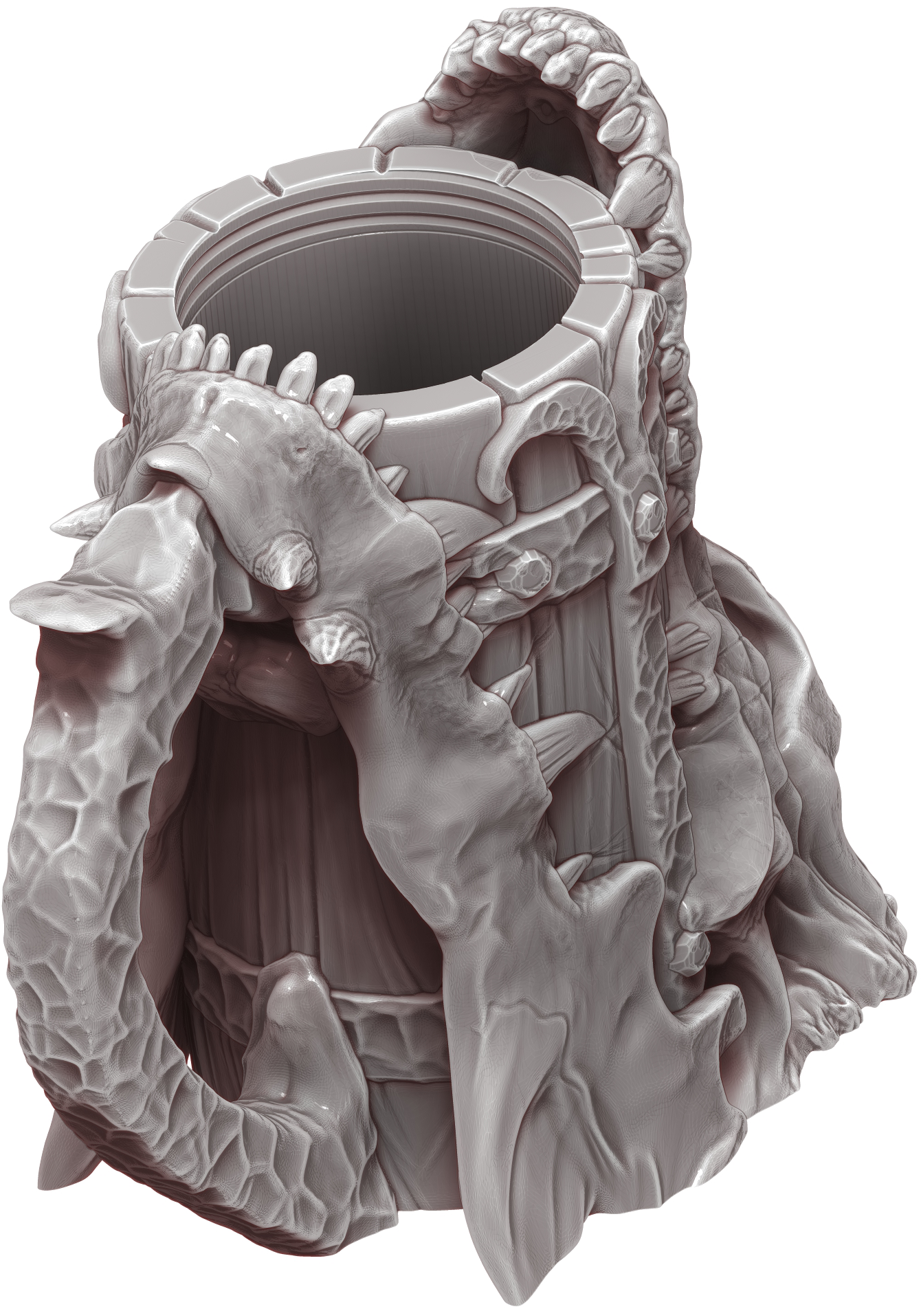 Ars Moriendi - Mythic Mugs - Dragon Skull - DnD/TTRPG/Roleplaying/Wargames - Helios3DPrinting