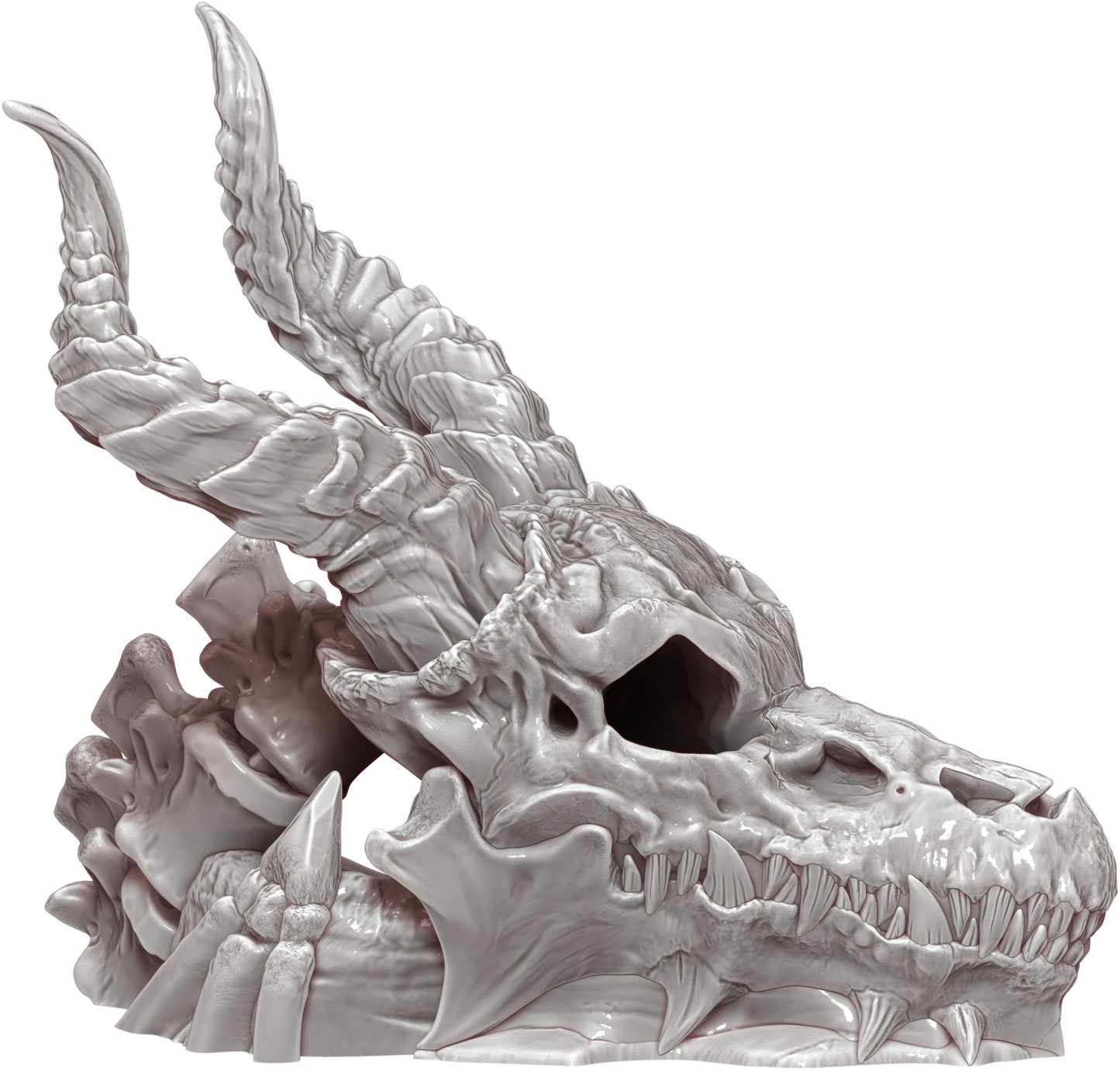 Ars Moriendi - Mythic Dice Tower - Dragon Skull - DnD/TTRPG/Roleplaying/Wargames - Helios3DPrinting