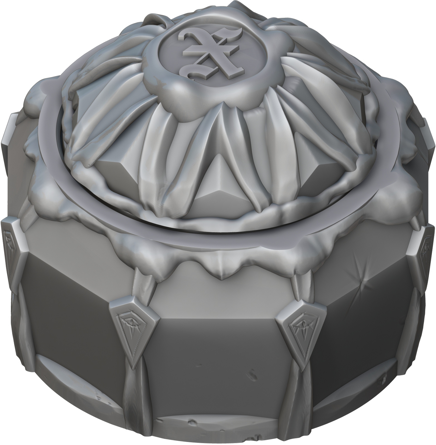 Ars Moriendi - Mythic Dice Box - Lich - DnD/TTRPG/Roleplaying/Wargames - Helios3DPrinting