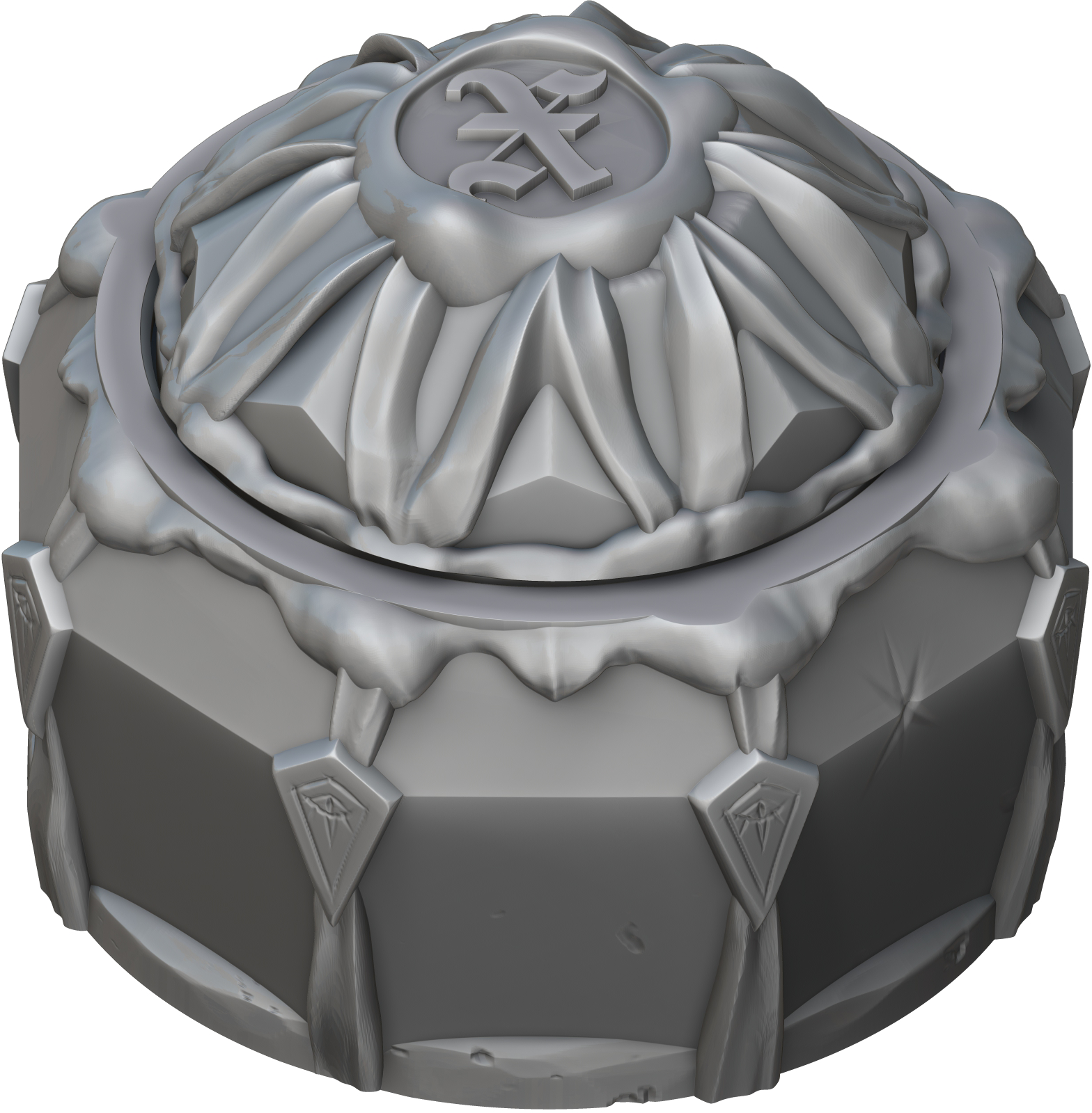 Ars Moriendi - Mythic Dice Box - Lich - DnD/TTRPG/Roleplaying/Wargames - Helios3DPrinting