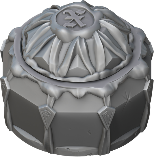 Ars Moriendi - Mythic Dice Box - Lich - DnD/TTRPG/Roleplaying/Wargames - Helios3DPrinting