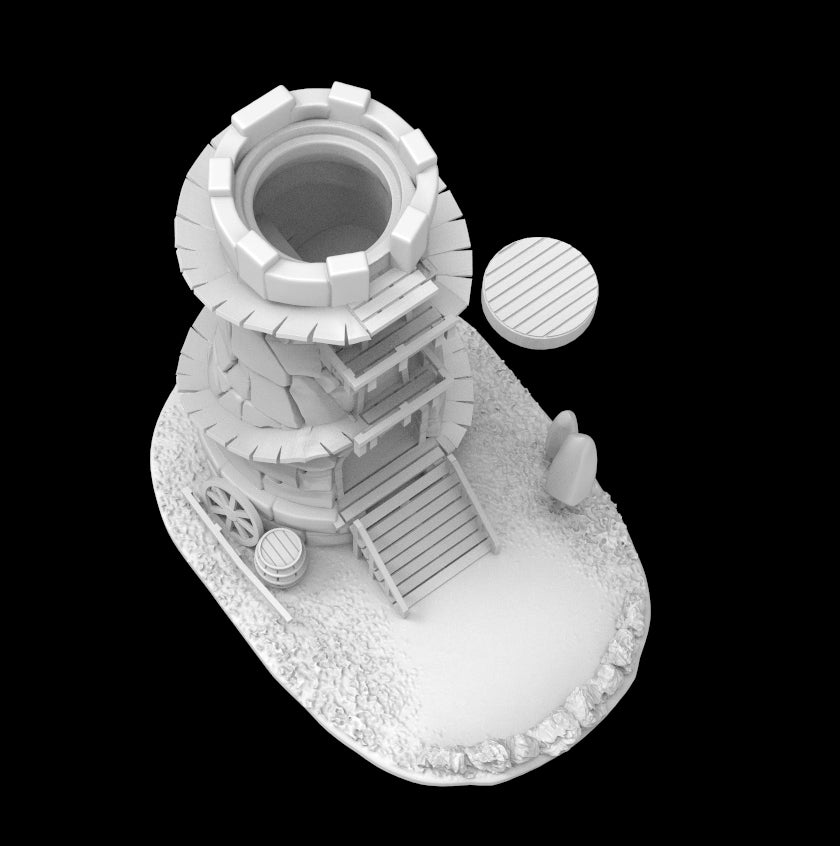 Possibly Cool Dice Tower - Forest Kids - DnD/TTRPG/Roleplaying/Wargames