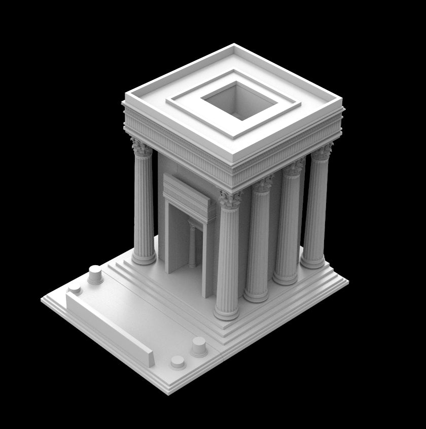 Possibly Cool Dice Tower - Rome - DnD/TTRPG/Roleplaying/Wargames