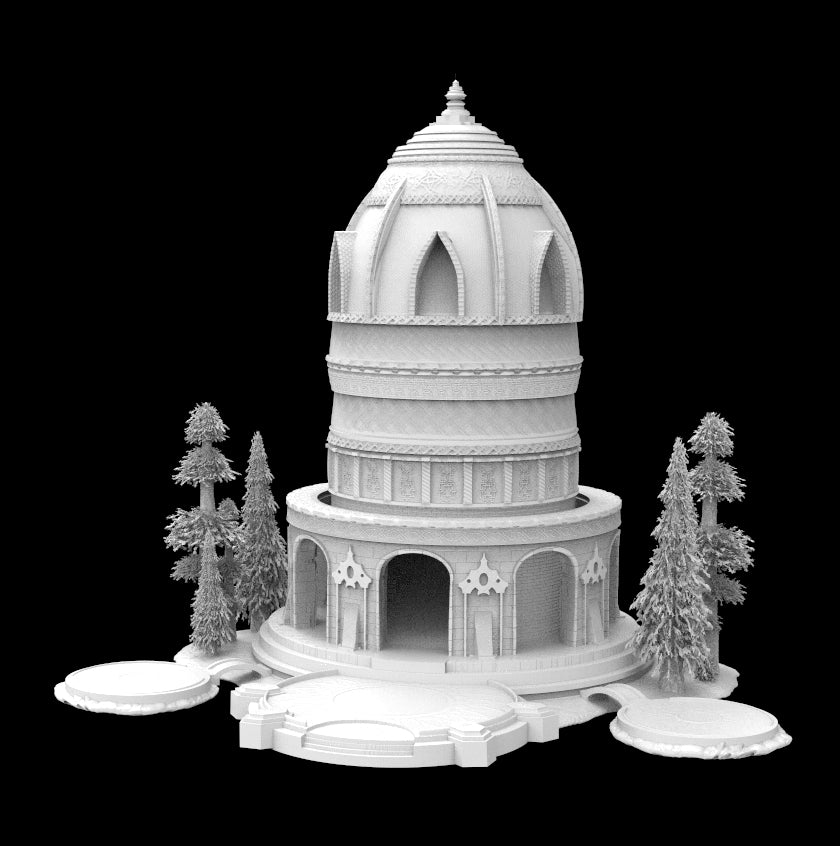 Possibly Cool Dice Tower - Elven - DnD/TTRPG/Roleplaying/Wargames