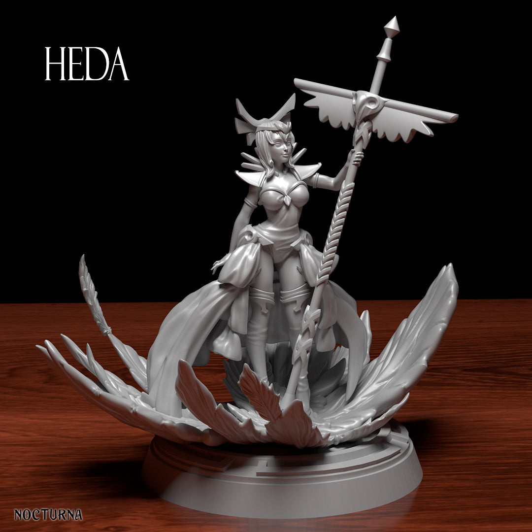 Nocturna - Light and Dark - Heda - 75mm Pin Up/Figure/Model/Diorama