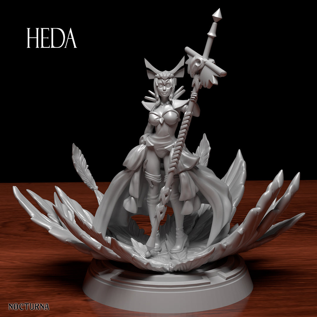 Nocturna - Light and Dark - Heda - 75mm Pin Up/Figure/Model/Diorama