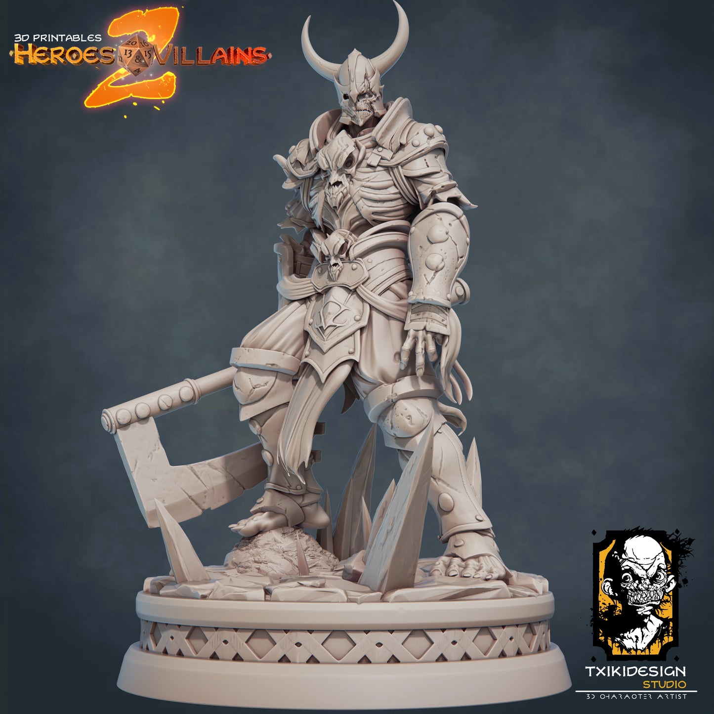 Javier Tejedor - Death Knight - DnD/TTRPG Figure/Miniature