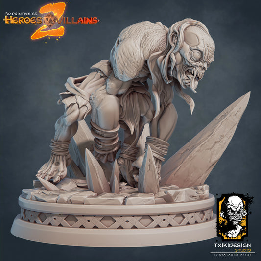 Javier Tejedor - Ghoul #2 - DnD/TTRPG Figure/Miniature