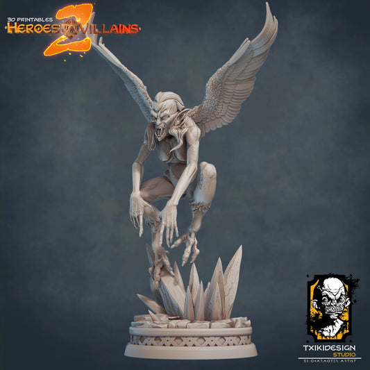 Javier Tejedor - Harpy - DnD/TTRPG Figure/Miniature