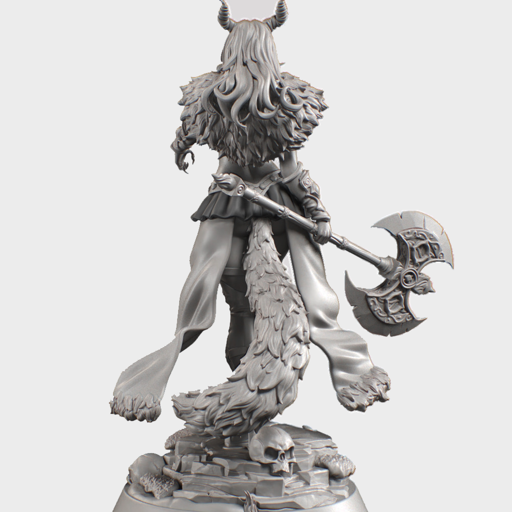 HoldMyMiniatures - Sigrid, Shadow Huntress #1 - 75mm Pin Up/Figure/Model/Diorama