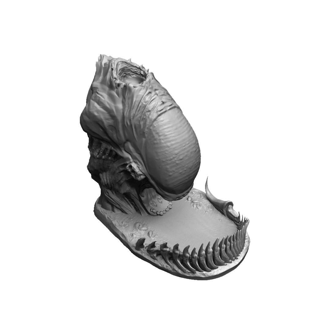 Possibly Cool Dice Tower - Xenomorph - DnD/TTRPG/Roleplaying/Wargames