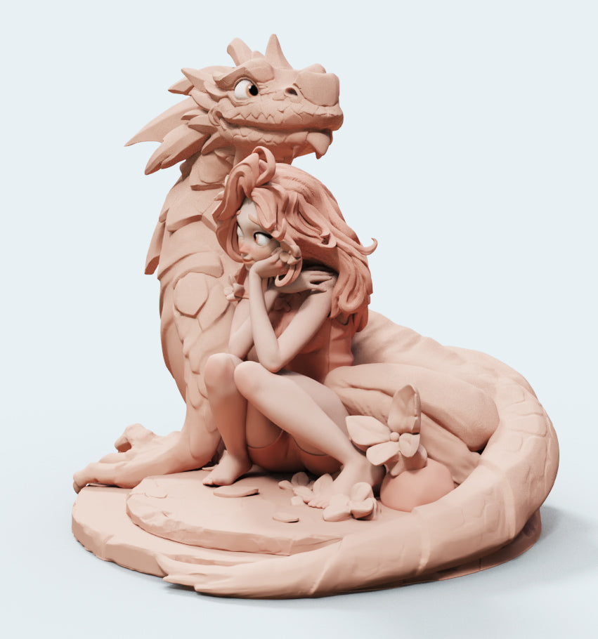 Female Miniatures - Iriel - 5 Poses - 32/75mm Pin Up/Figure/Model/Diorama - Helios3DPrinting