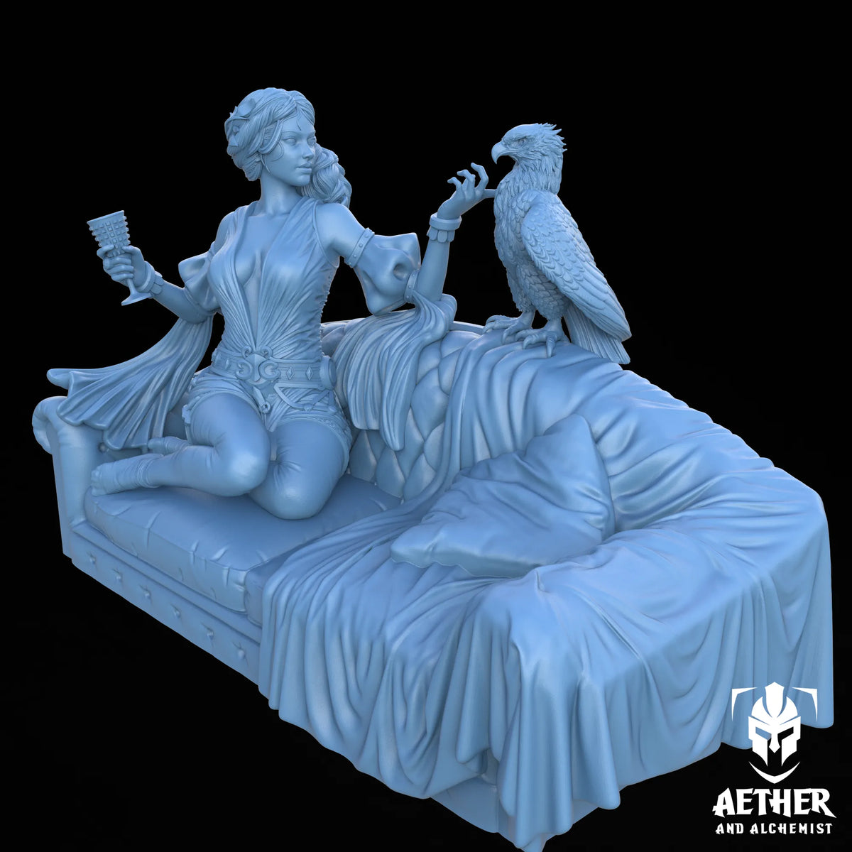 Aether & Alchemist - Aphrodite - 75mm Pin Up/Figure/Model/Diorama