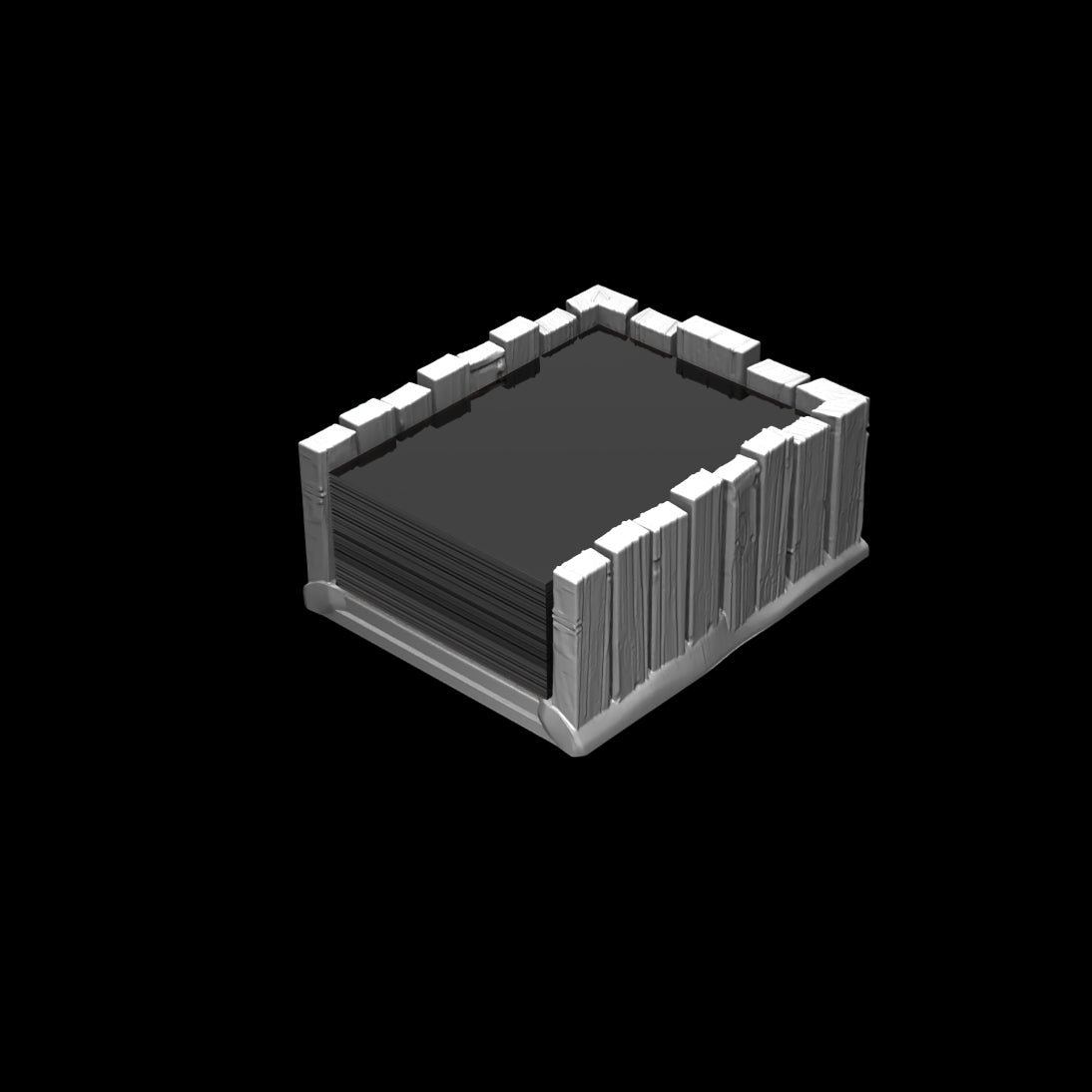 Possibly Cool Card Deck Box - Fence - DnD/TTRPG/Roleplaying/Wargames