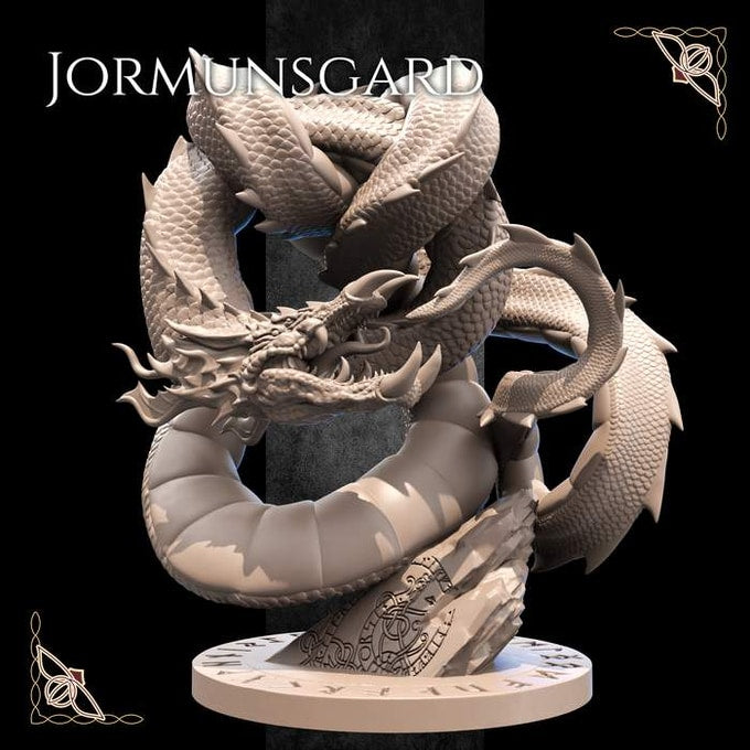 Fredrik Rosado - Valhalla - Jörmungandr - 75mm Pin Up/Figure/Model/Diorama