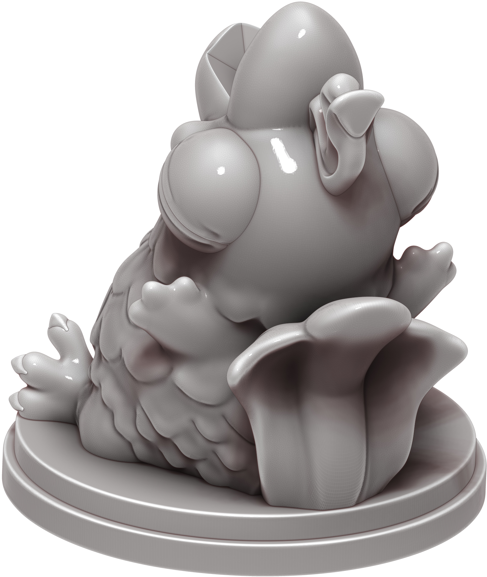 Ars Moriendi - Dice Guardian - Baby Phoenix - DnD/TTRPG/Roleplaying/Wargames - Helios3DPrinting