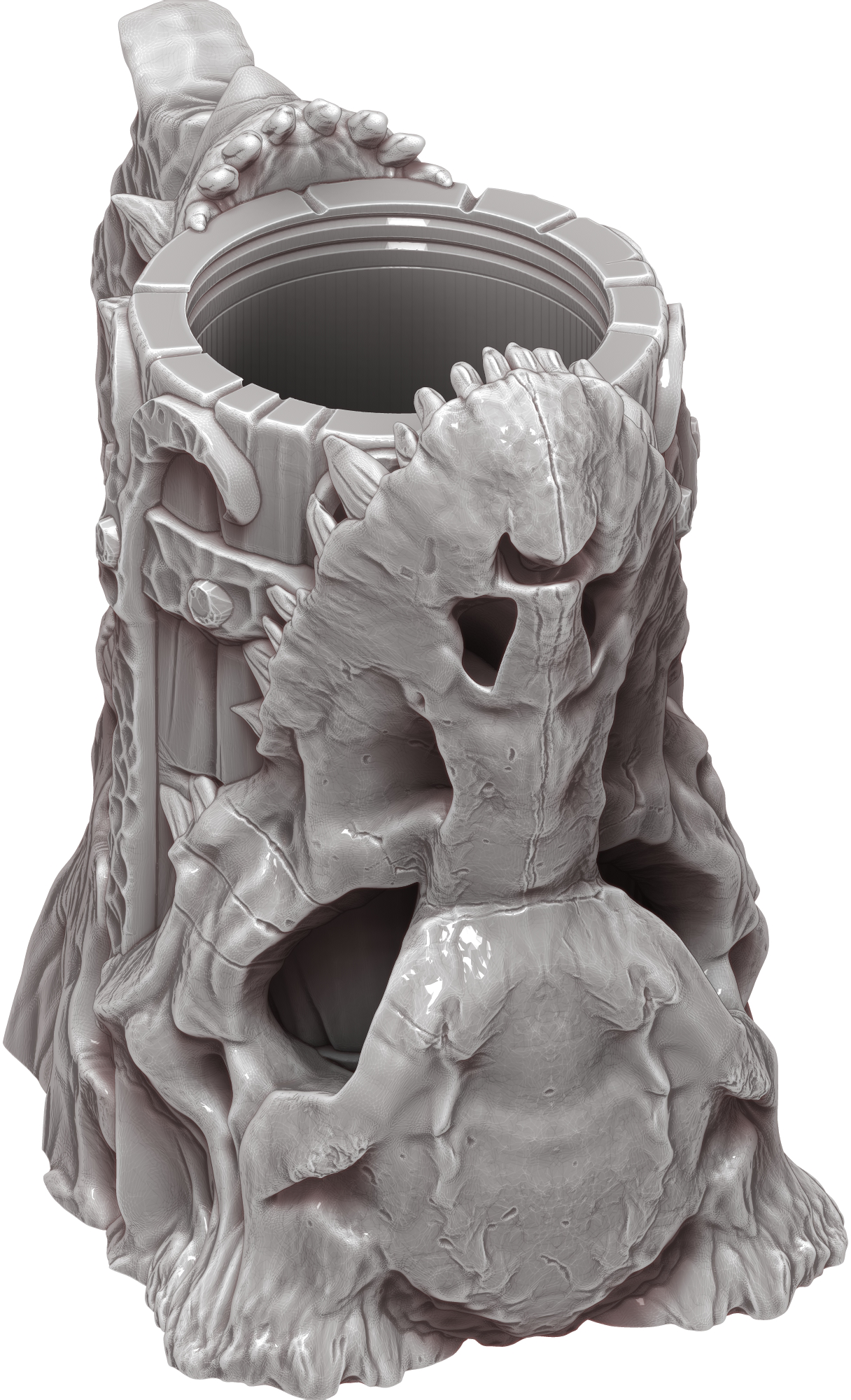 Ars Moriendi - Mythic Mugs - Dragon Skull - DnD/TTRPG/Roleplaying/Wargames - Helios3DPrinting