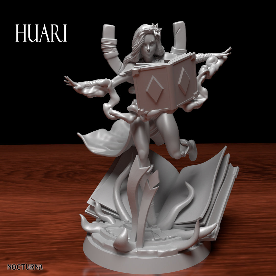 Nocturna - Light and Dark - Huari - 75mm Pin Up/Figure/Model/Diorama